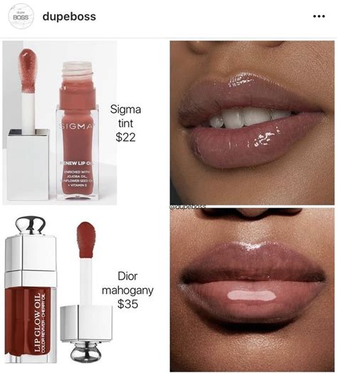 dior lip oil dupe tiktok|Dior Lip Oil mahogany dupe.